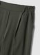 Gr&uuml;ne Wide-Leg-Hose aus elastischer Viskose_5