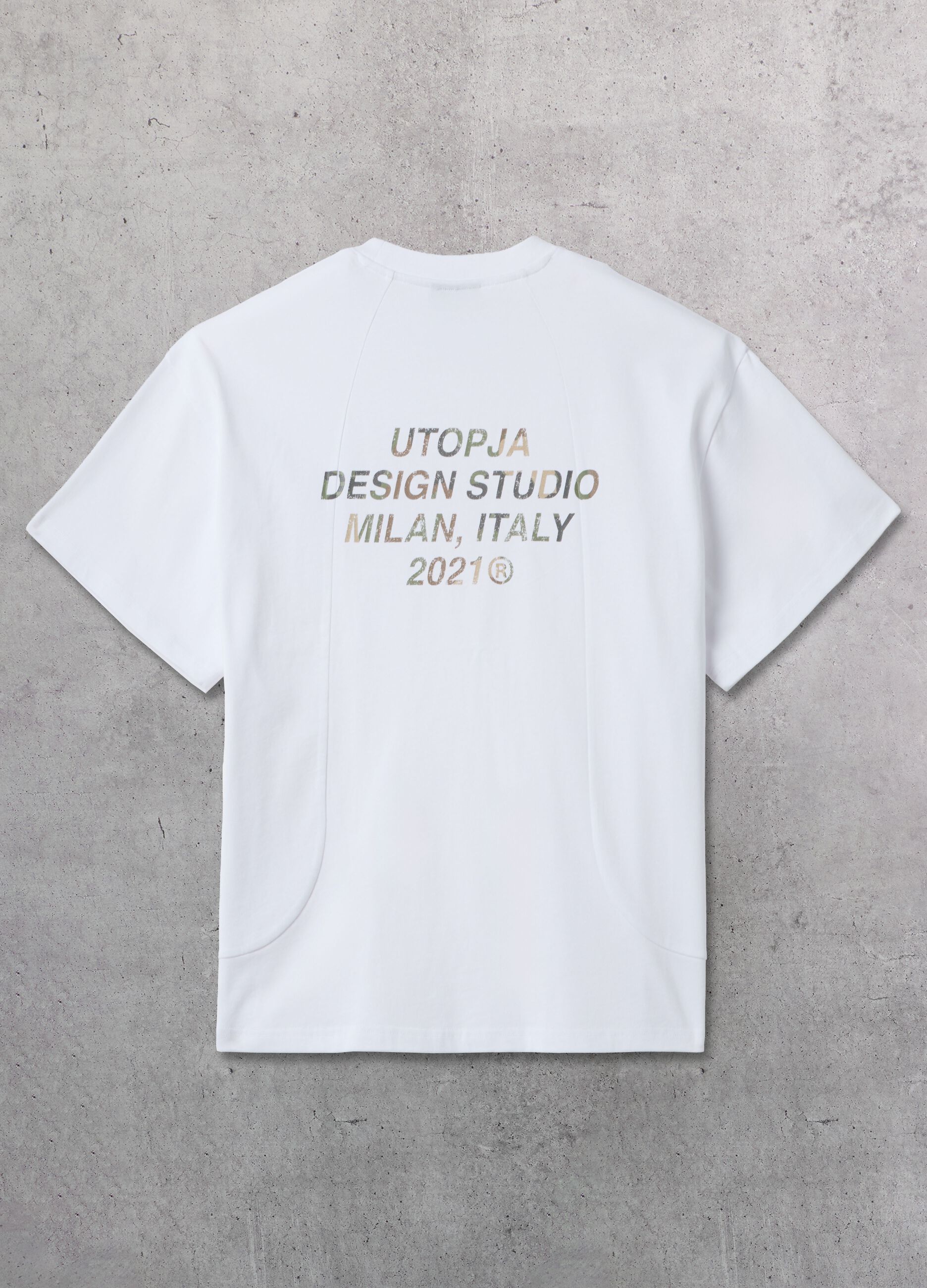 White Graphic Pocket T-shirt