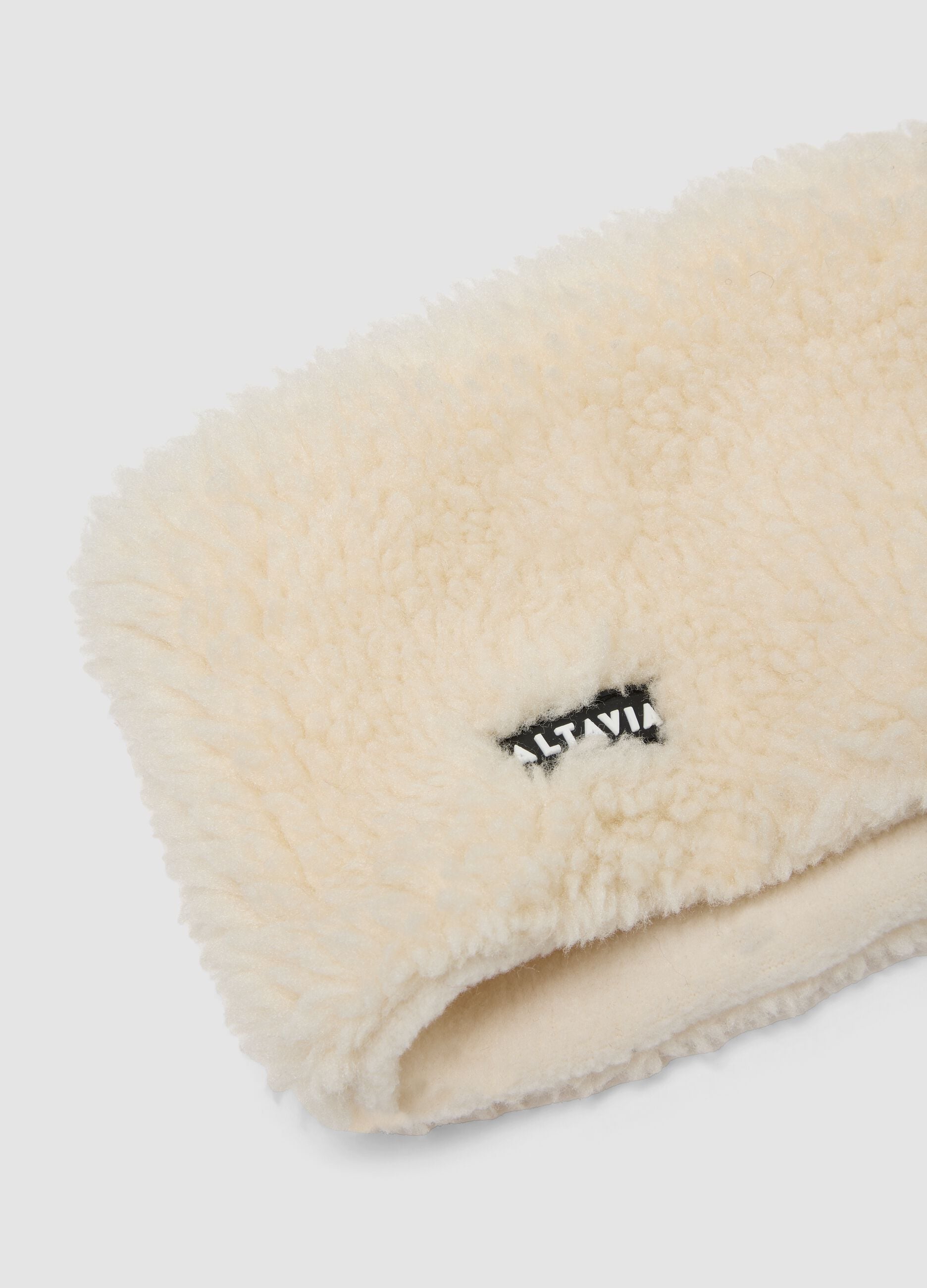 Fita para a cabe&ccedil;a com efeito peluche ALTAVIA WITH DEBORAH COMPAGNONI