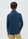 Boys' blue pure cotton polo regular fit_1