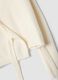 White wrap cardigan with deep V-neck_5