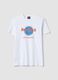 Wei&szlig;es Regular-Fit-T-Shirt aus reiner Baumwolle mit Hard Rock Cafe Print_4