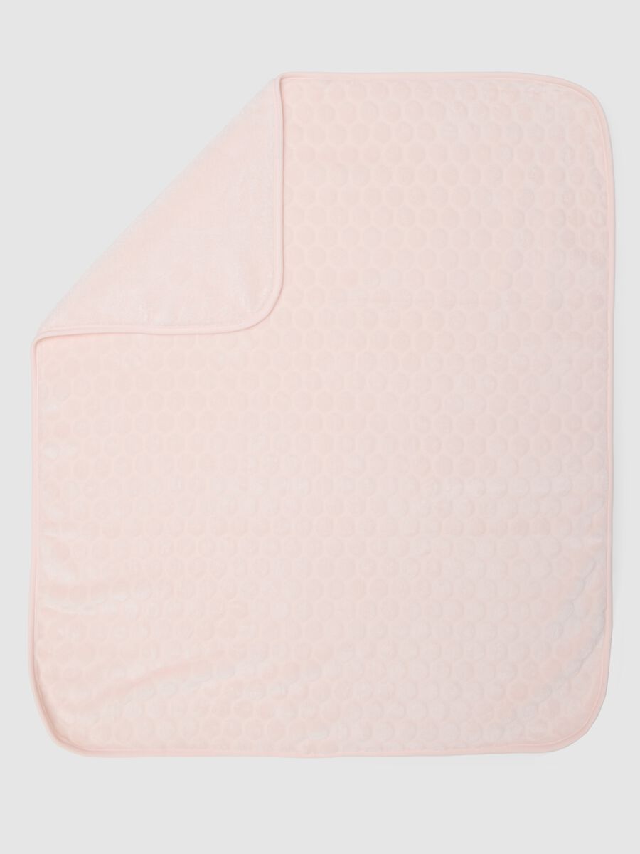 Regular Fit Pink Cot Blanket_1