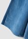 Light blue wide-leg stretch cotton trousers_3