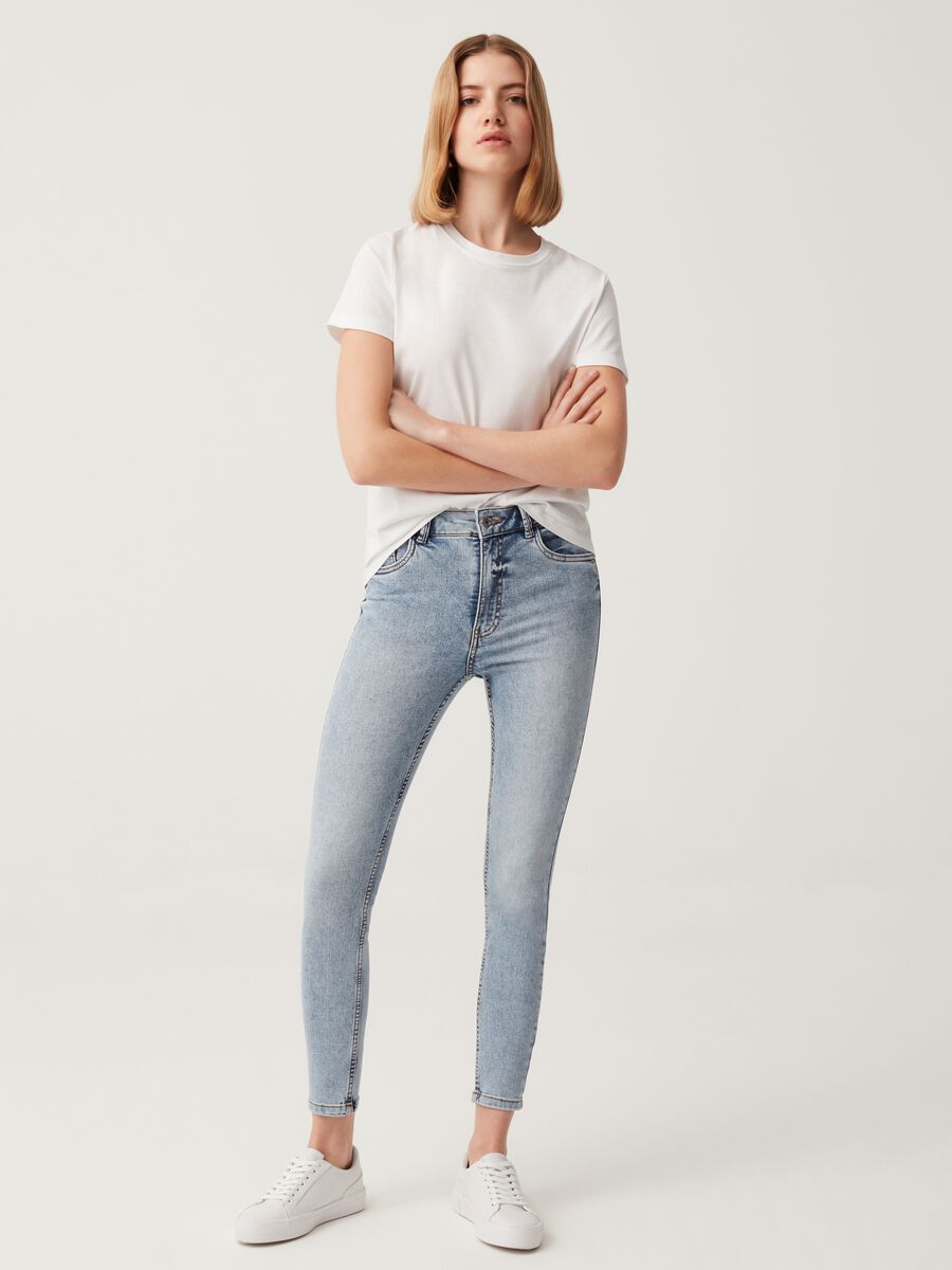 High-rise, skinny fit jeans_0