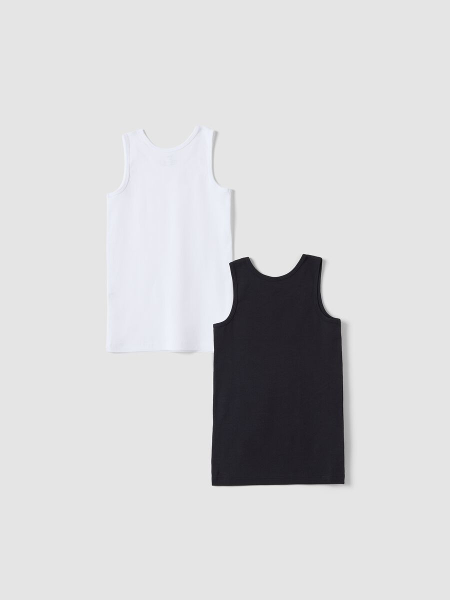 Bipack vogatori bianco e nero in puro cotone organico girocollo_1
