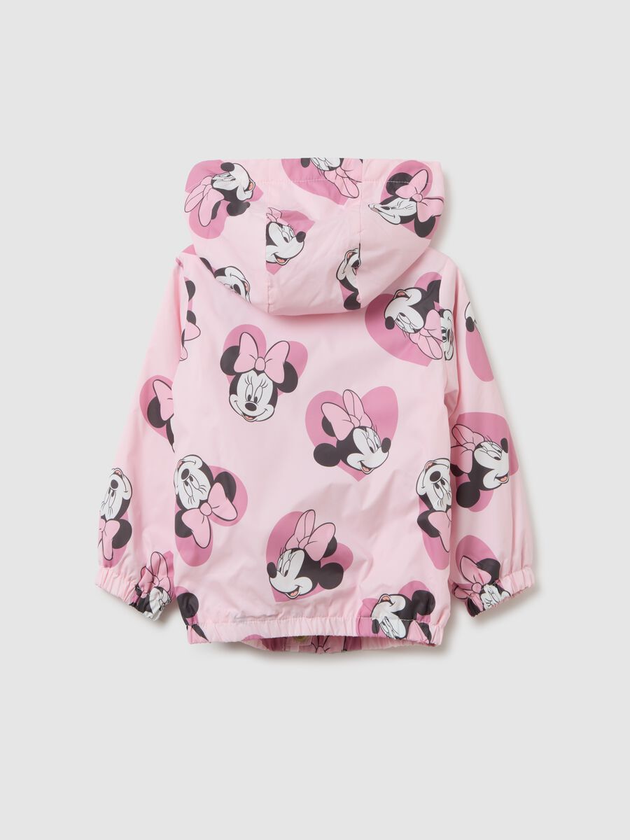 Disney Girls' Pink Mix Regular Fit Jacket_1