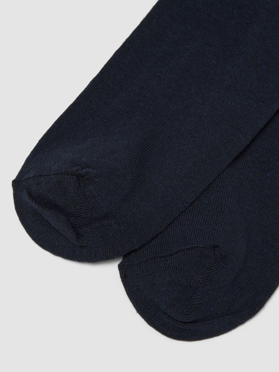 2-pack of short blue stretch cotton socks_2