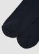 2-pack of short blue stretch cotton socks_2