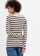 Striped T-shirt with boat neck_1