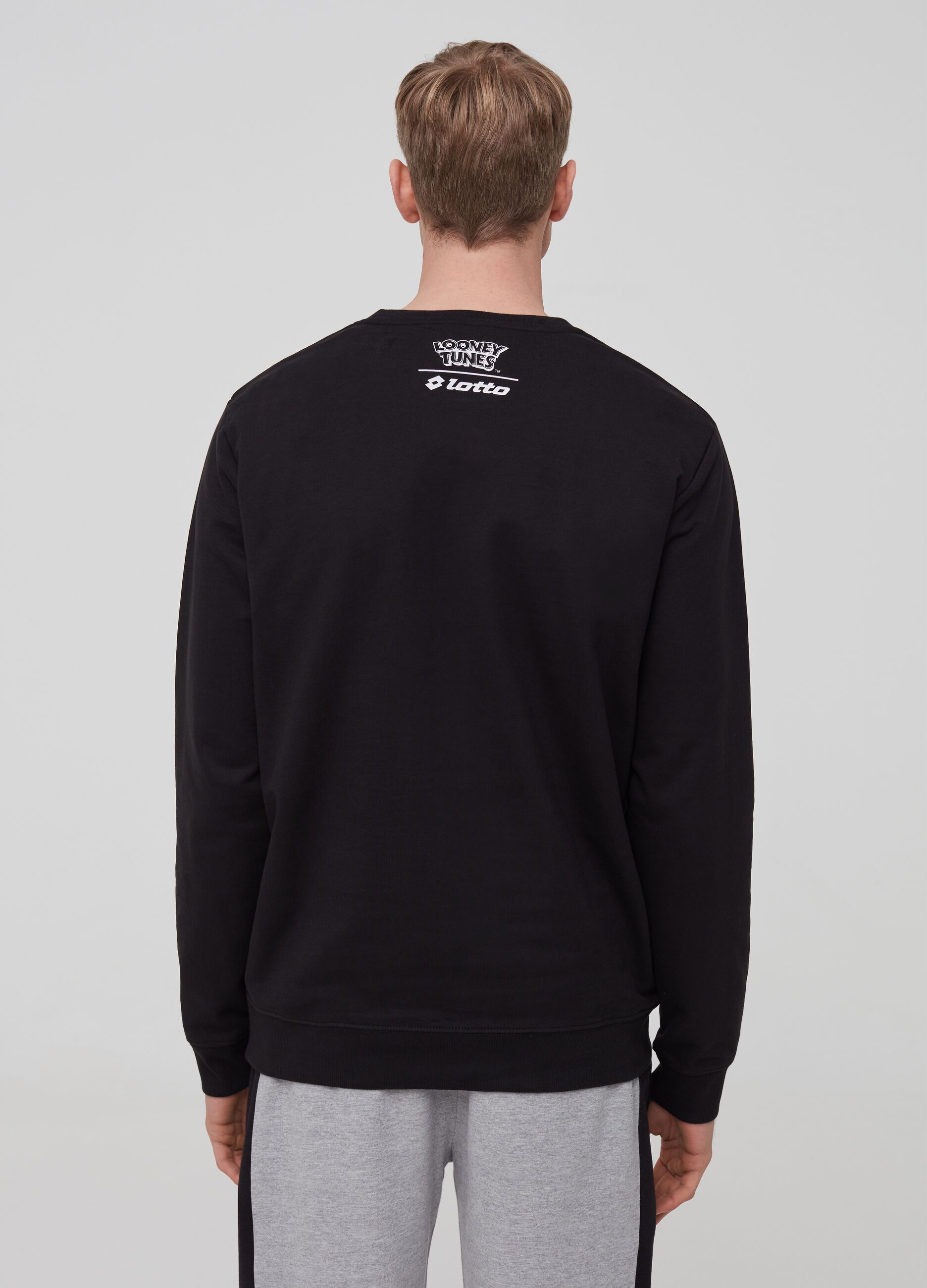 Sweatshirt with Lotto print
