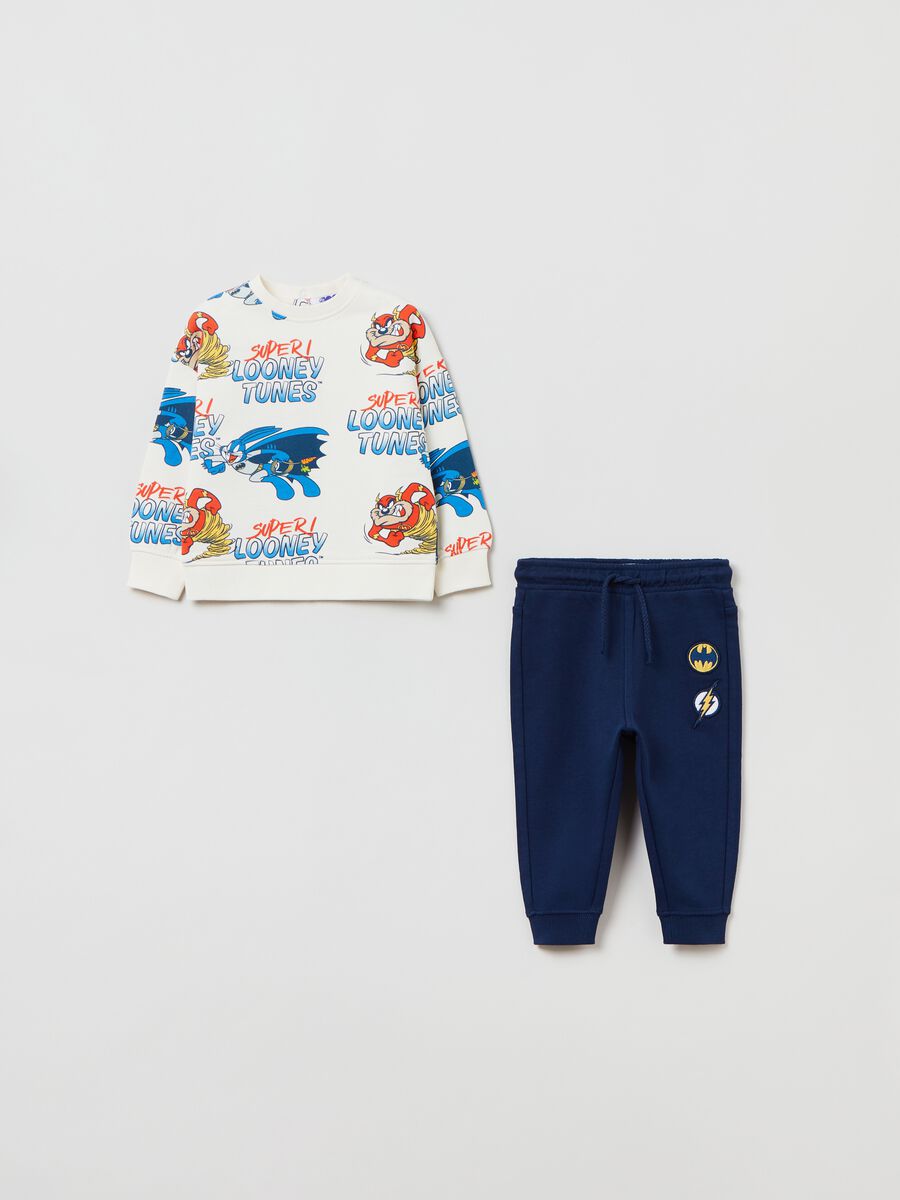 Jogging set with 100th Anniversary print_0