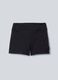Schwarze plissierte Sportshorts ALTAVIA COURT aus Stretchmaterial mit herausnehmbarer Innenhose_5