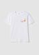White pure cotton short-sleeve T-shirt_4