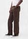 Straight Brown Denim Trousers_3