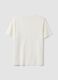 White pure cotton short-sleeve regular-fit T-shirt_5