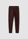 Brown high-waisted stretch leggings_6