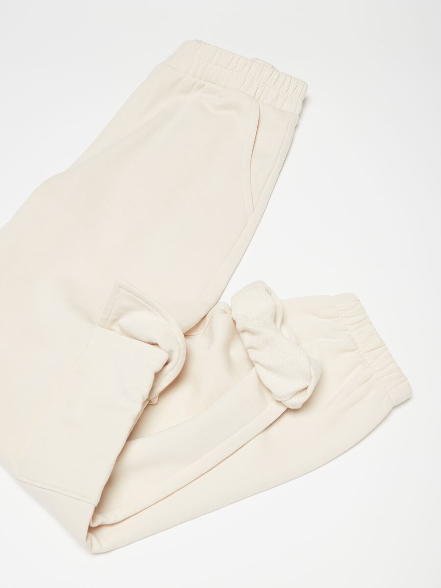 Cargo joggers with elasticated edging_2