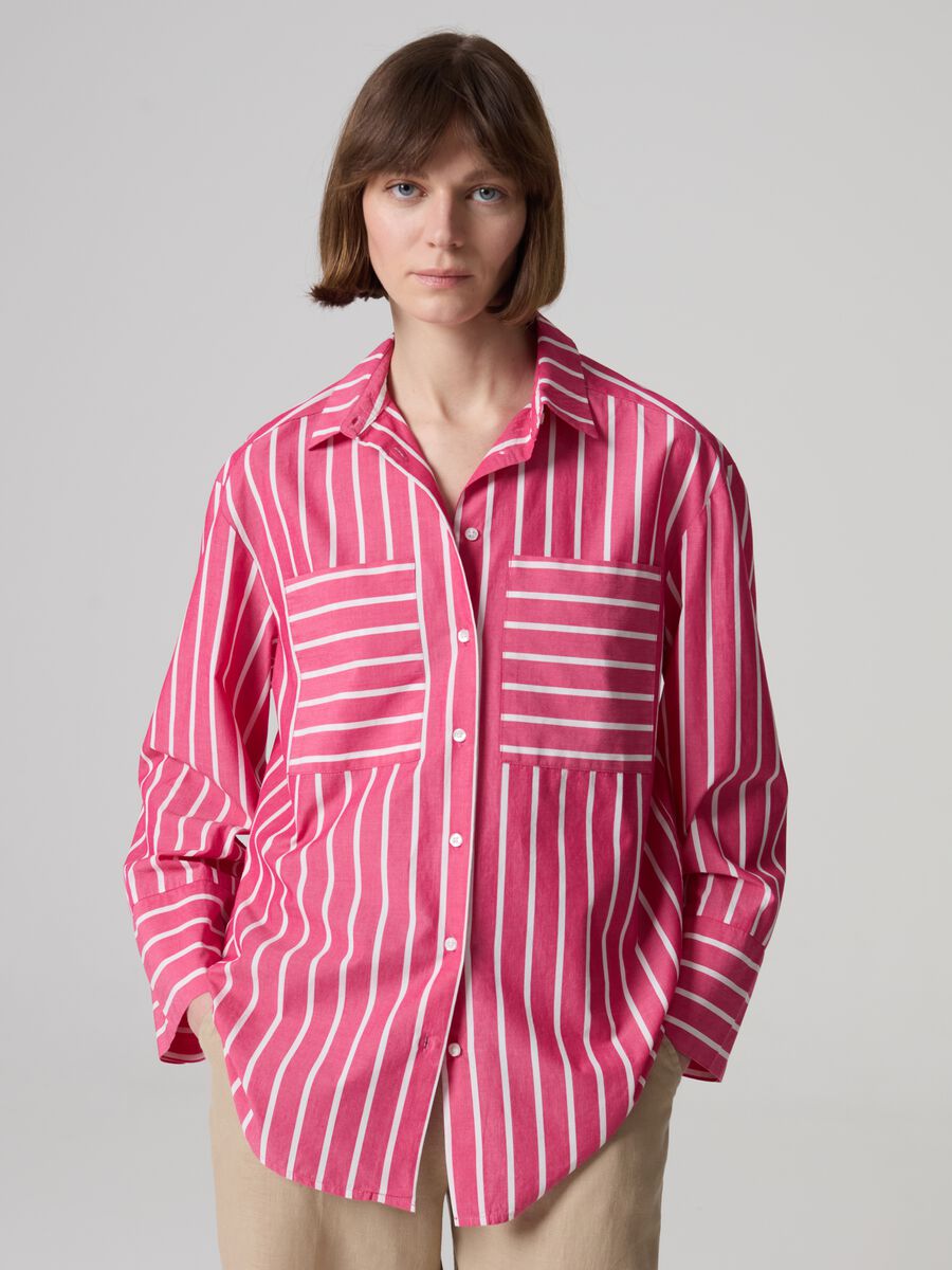 Striped shirt with pockets_0