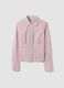 Rosa gestreiftes Slim-Fit-Hemd aus elastischer Baumwolle_4