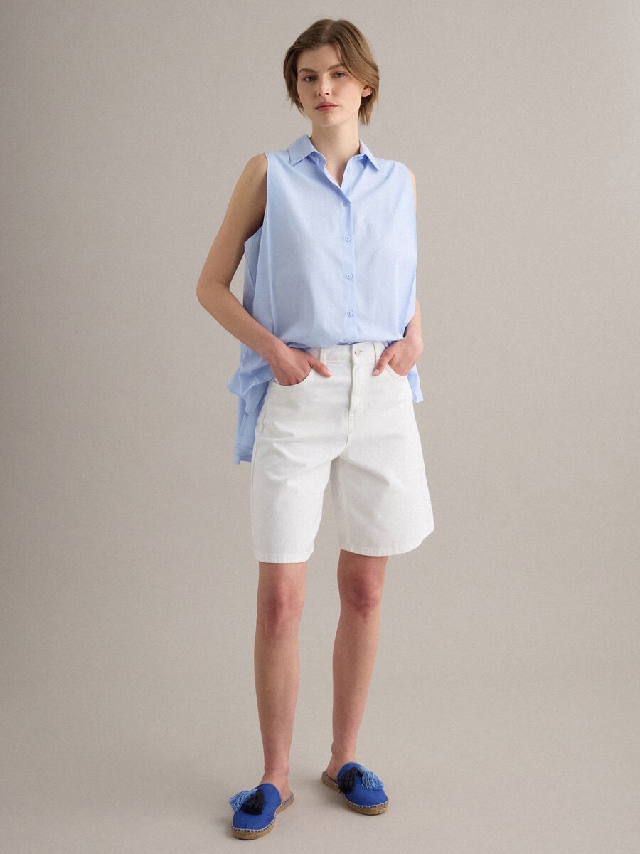 Blue mules with tassels_1