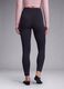 Schwarze Slim-Fit-Leggings aus Stretchmaterial mit regul&auml;rer Taille ALTAVIA STUDIO_4