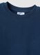 Blaue Oversize-Sweatshirt aus reiner Bio-Baumwolle f&uuml;r Jungen_2
