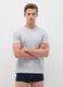 Men's grey pure cotton regular fit t-shirt_0