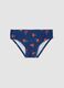 Blue Spider-Man Print Swim Briefs for Boys_0