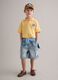 Baggy pure cotton blue shorts for boys_0