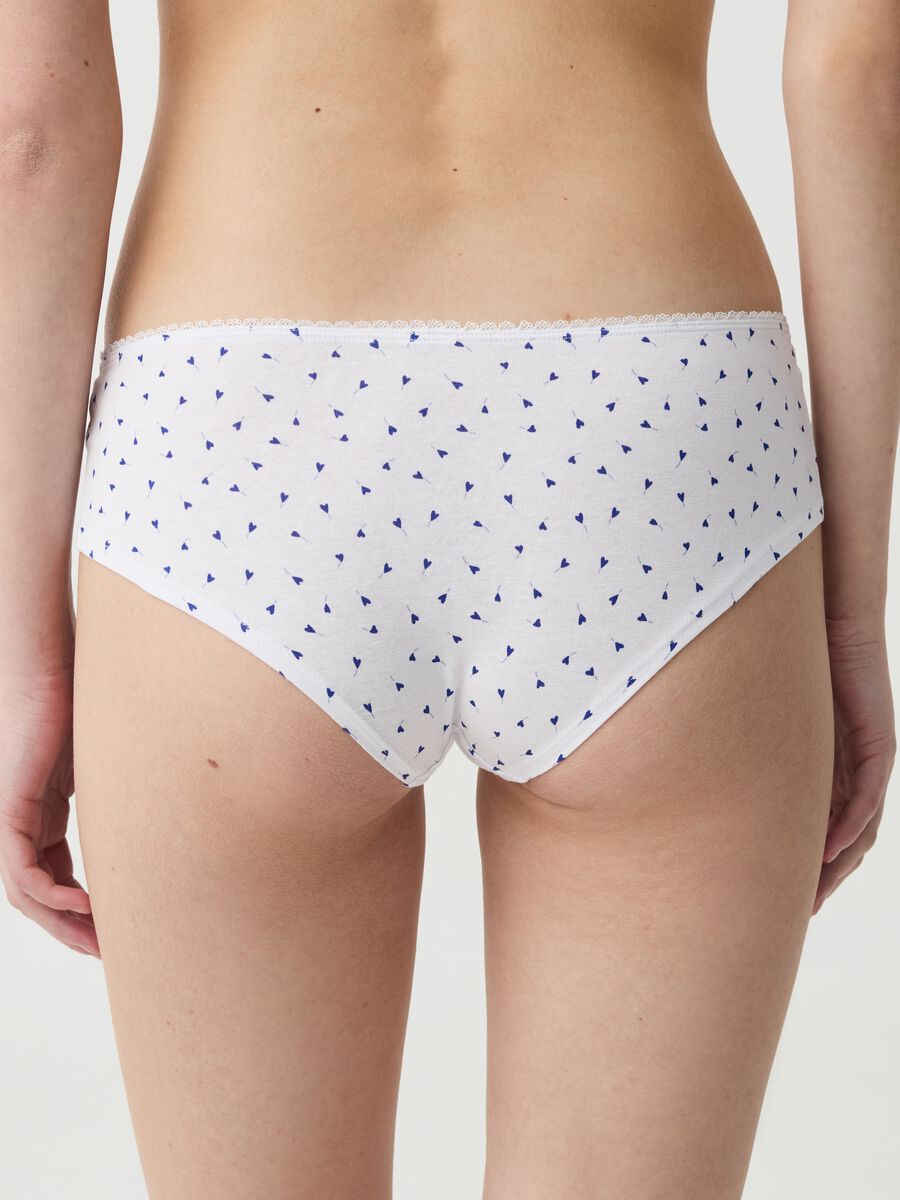 Three-pack organic stretch cotton French knickers_2