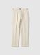 Beige Regular Fit Cotton Chinos_4