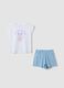 Light blue organic cotton pyjamas_0
