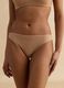 Beige Slim Fit Brazilian Briefs_1