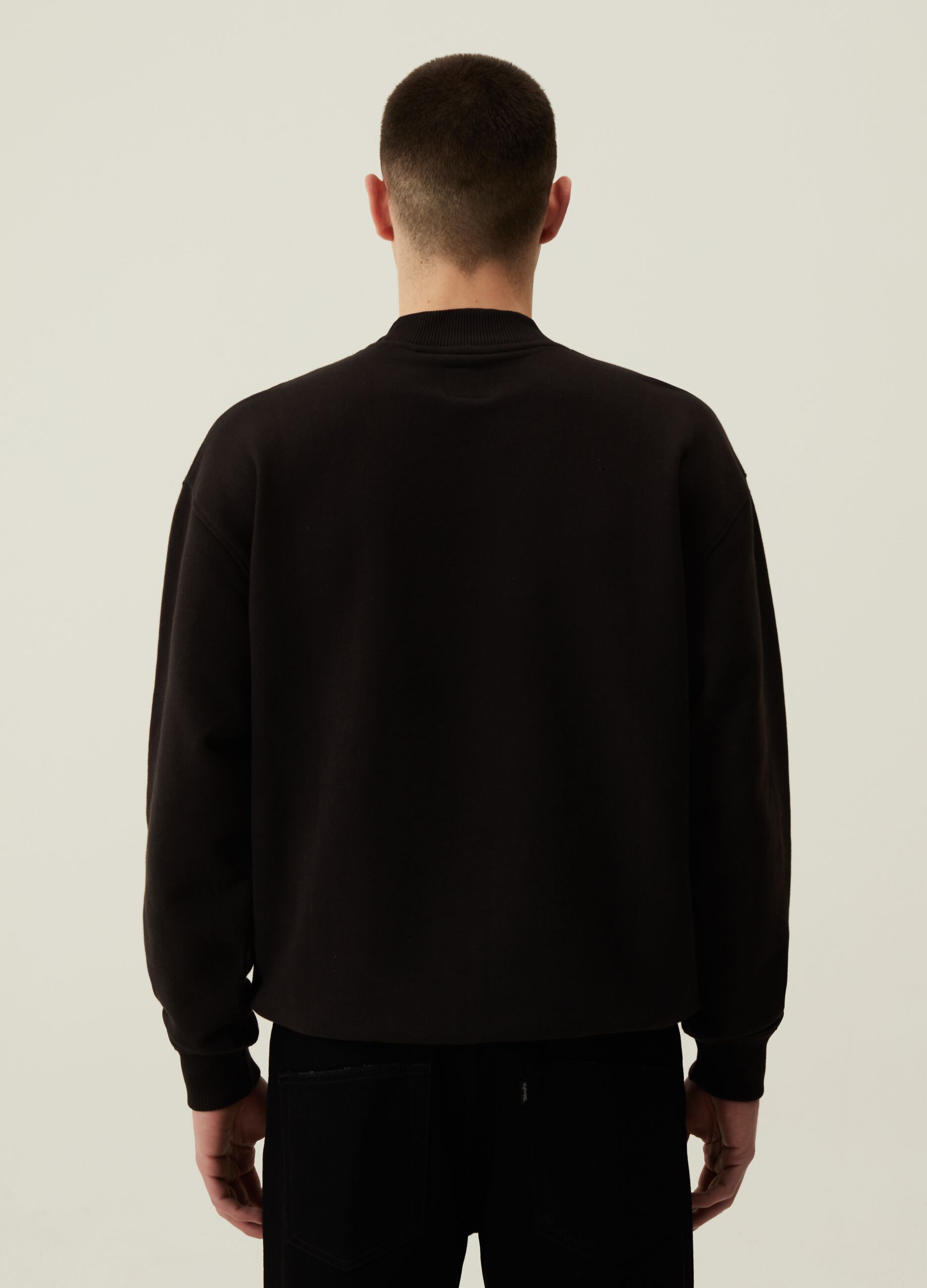 Crewneck Sweatshirt  - Black