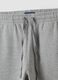 Grey cotton-blend shorts with elasticated waist, regular fit_1