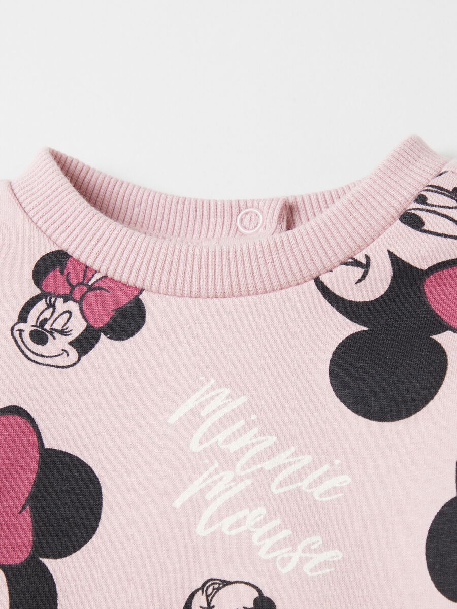 Fleece jogging set with Minnie Mouse print_2