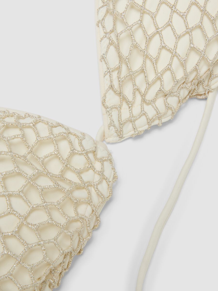 White triangle bikini with embroidered mesh detailing_5