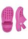 Girls' pink sandals with heart embellishment_1