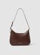 Brown shoulder bag with adjustable strap_0