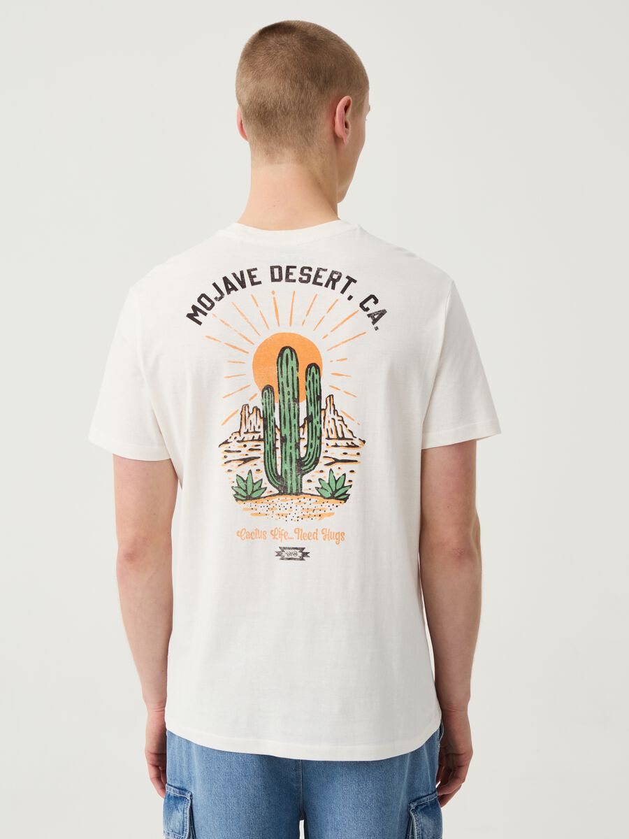 T-shirt con stampa Mojave Desert California_2