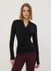 Black viscose, silk and stretch wool crew-neck T-shirt, regular fit_2