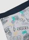 Boys' multicolour elastic cotton boxers with street prints_3