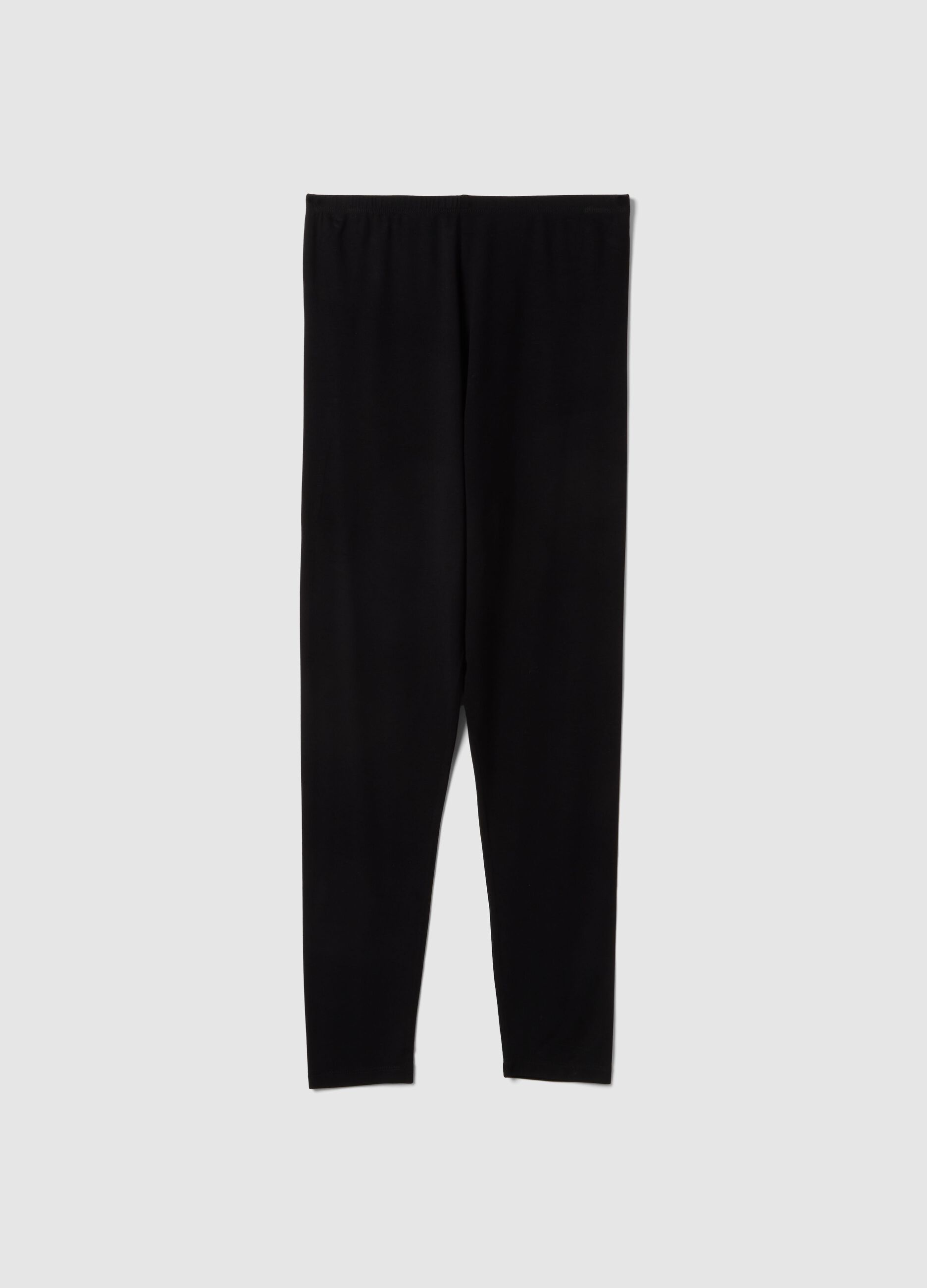 Crne Skinny Fit Trudničke Tajice od Rastezljive Viskoze