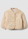 Beige gesteppte, wattierte Jacke in Regular Fit f&uuml;r Baby-M&auml;dchen_0