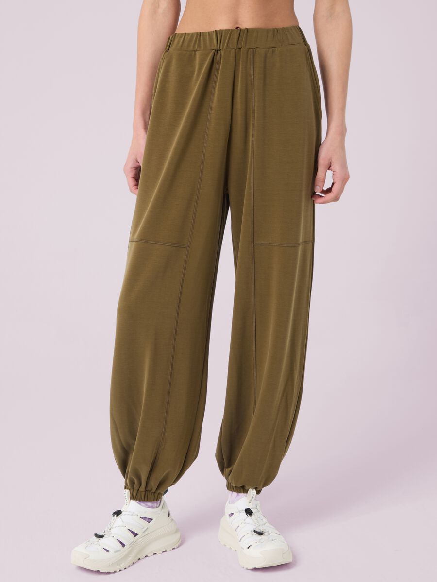 Jogger Pants with Elastic Waistband by ALTAVIA STUDIO_2