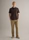 Brown pure cotton polo regular fit_1