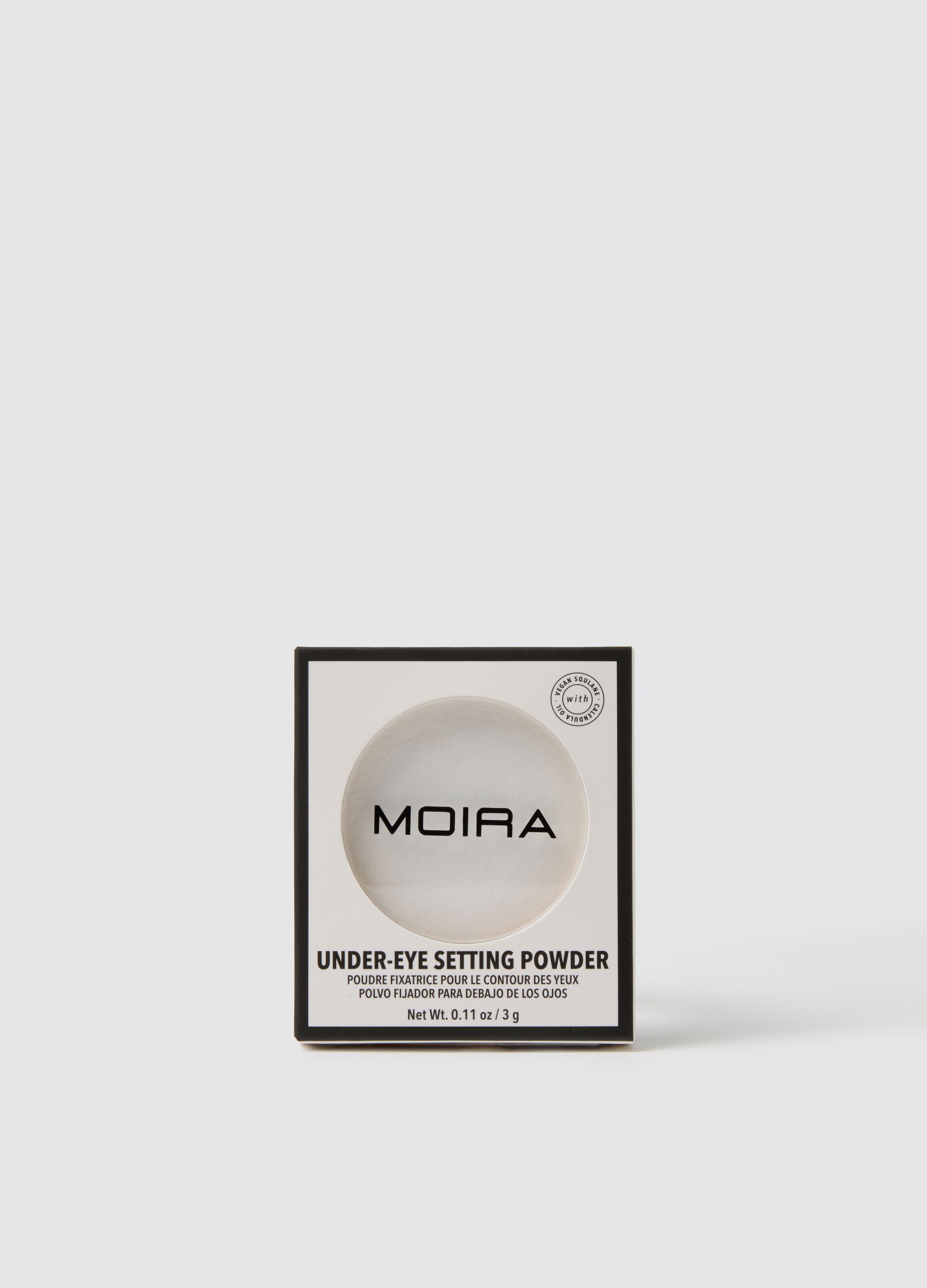 MOIRA UNDER-EYE SETTING POWDER 100 TRANSLUCENT PUDER - Koreanisches Make-up