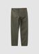 Gr&uuml;ne Slim-Fit-Hose aus elastischem Baumwoll-Dobby_5