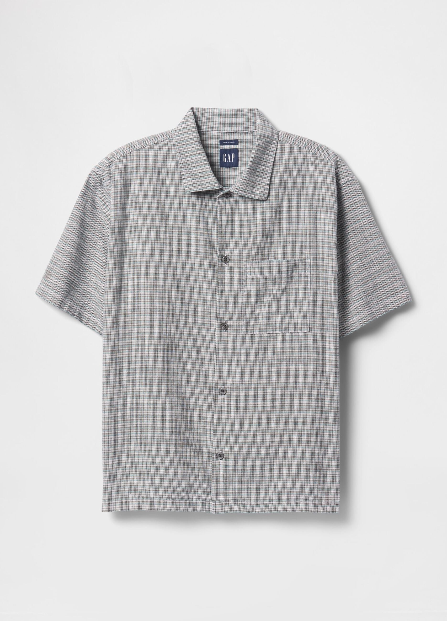 Gap Short Sleeve Checked Shirt